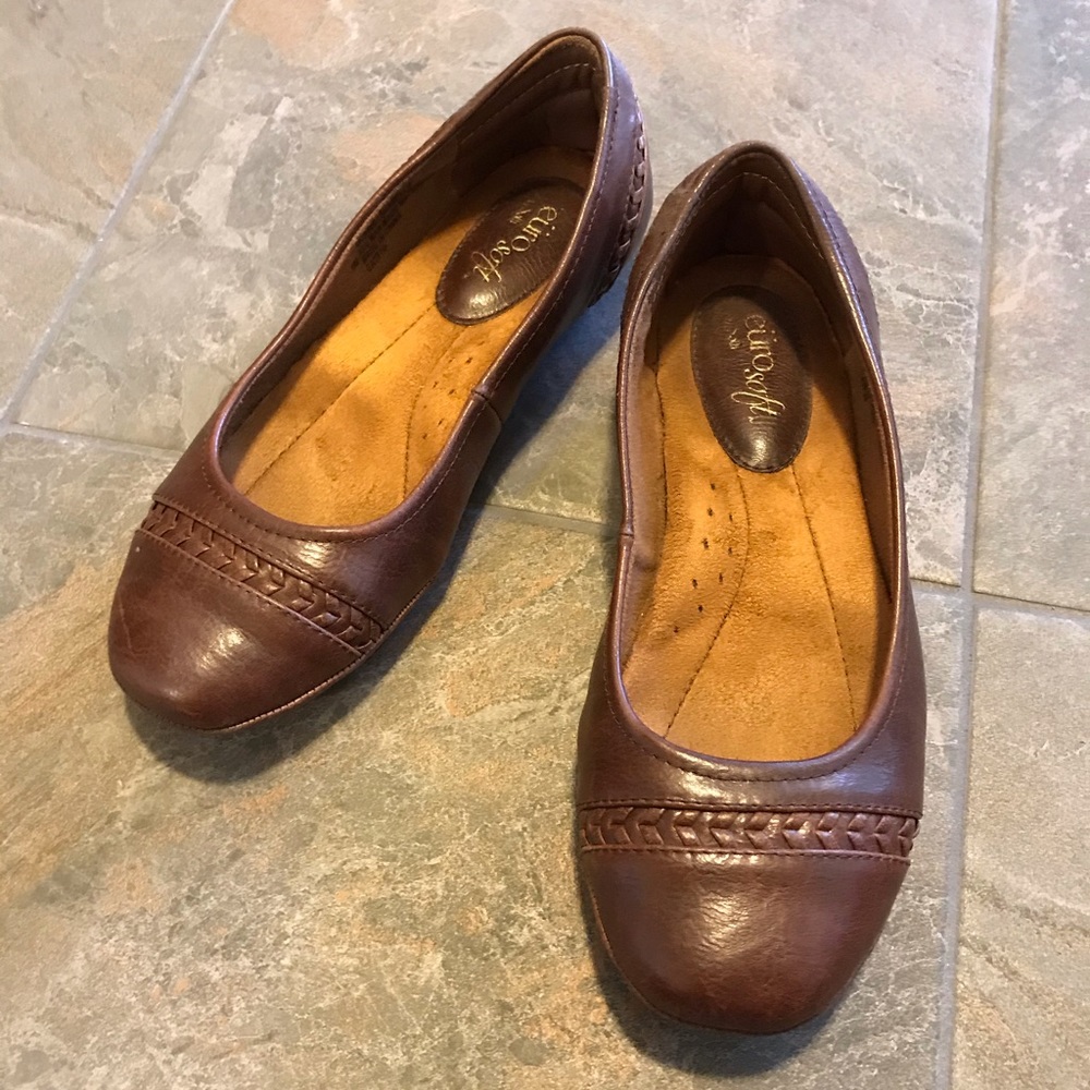 Eurosoft Flats - Brown - Women Size 6